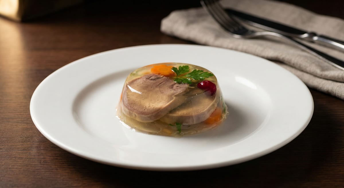 Заливное из языка